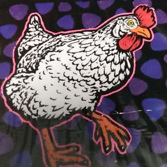 Coloring of a chicken - Picture 1 of 1